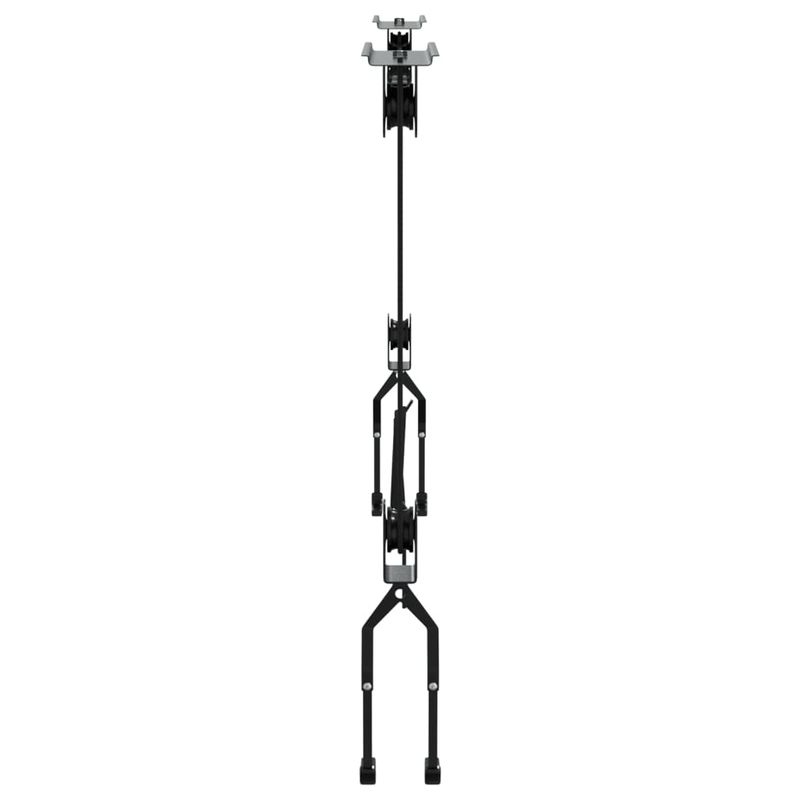 Sport si Outdoor - Ciclism - Accesorii pentru biciclete - Suporturi accesorii biciclete - Palanuri pentru biciclete cu suport pe tavan, 2 buc., 20 kg - Infinity.ro