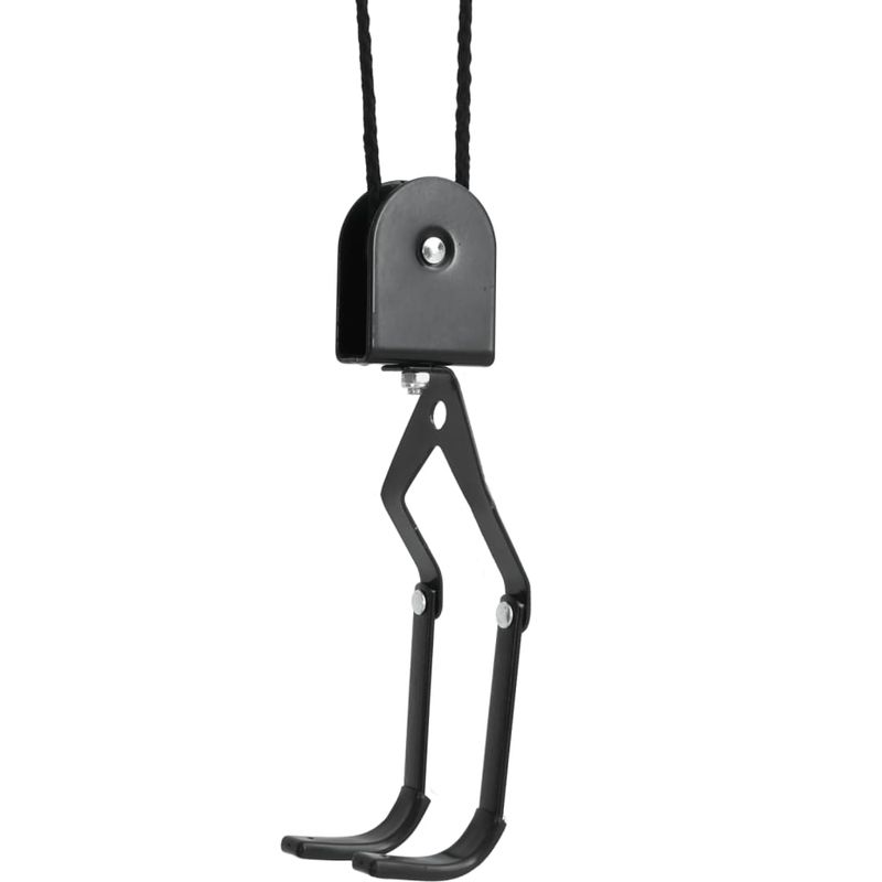 Sport si Outdoor - Ciclism - Accesorii pentru biciclete - Suporturi accesorii biciclete - Palanuri pentru biciclete cu suport pe tavan, 2 buc., 20 kg - Infinity.ro