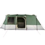 Sport si Outdoor - Camping - Corturi camping - Cort de camping tunel pentru 4 persoane, verde, impermeabil - Infinity.ro