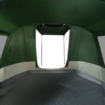Sport si Outdoor - Camping - Corturi camping - Cort de camping tunel pentru 4 persoane, verde, impermeabil - Infinity.ro
