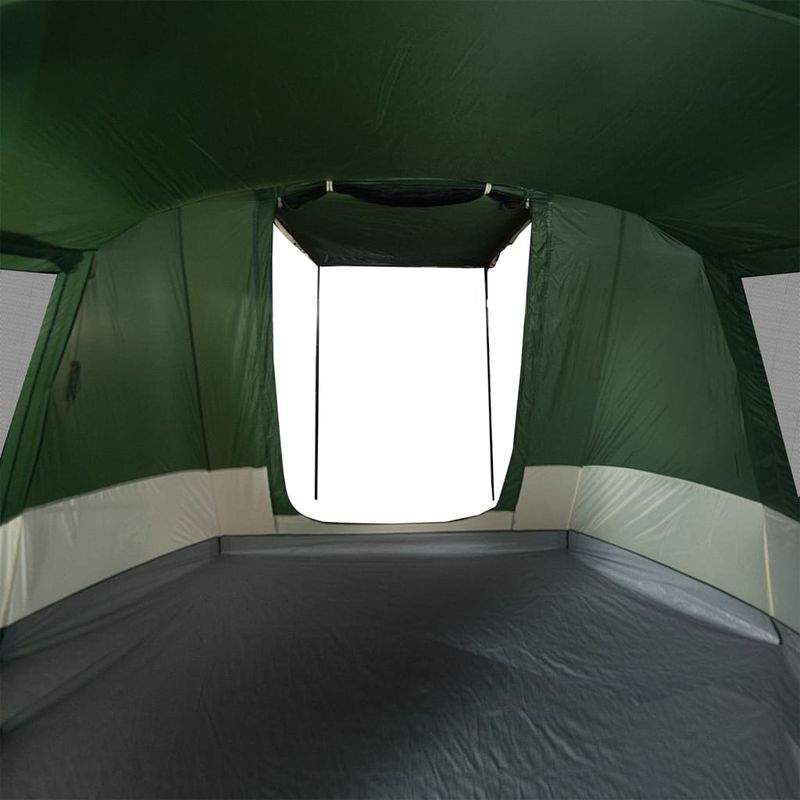 Sport si Outdoor - Camping - Corturi camping - Cort de camping tunel pentru 4 persoane, verde, impermeabil - Infinity.ro