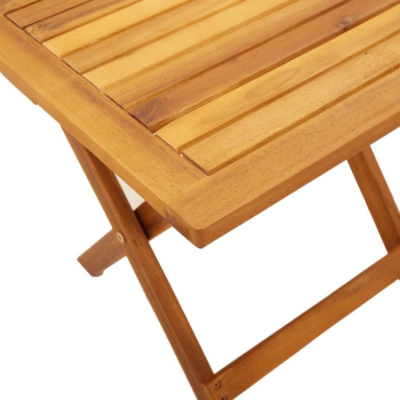 Casa si Gradina - Gradina si terasa - Mobilier exterior - Scaune si sezlonguri gradina - Sezlonguri cu masa, 2 buc, albastru inchis, lemn masiv acacia - Infinity.ro