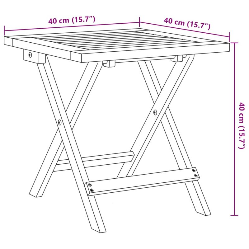 Casa si Gradina - Gradina si terasa - Mobilier exterior - Scaune si sezlonguri gradina - Sezlonguri cu masa, 2 buc, albastru inchis, lemn masiv acacia - Infinity.ro