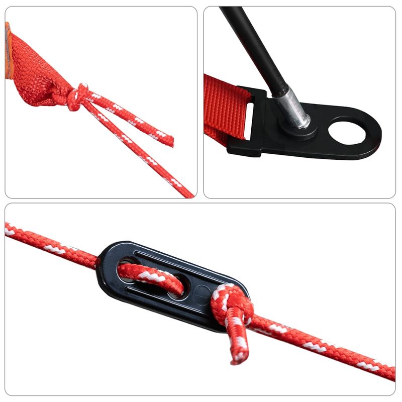 Sport si Outdoor - Camping - Corturi camping - Cort de depozitare gri si portocaliu impermeabil - Infinity.ro