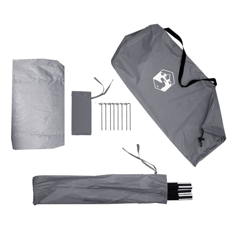 Sport si Outdoor - Camping - Corturi camping - Cort de depozitare gri si portocaliu impermeabil - Infinity.ro