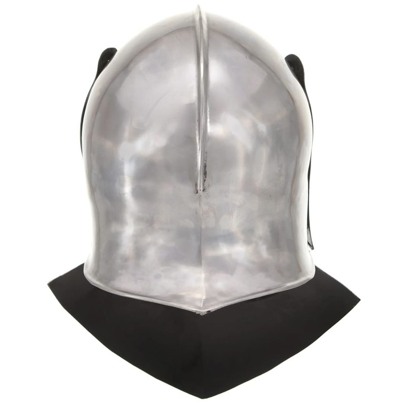 Casa si Gradina - Decoratiuni - Decoratiuni petrecere - Masti si costume carnaval - Coif cavaler medieval antic, jocuri de rol, argintiu, otel, model 31 - Infinity.ro