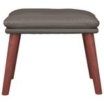 Casa si Gradina - Mobilier - Scaune si fotolii - Tabureti - Taburet, 45x29,5x35 cm, piele ecologica, model picior din lemn - Infinity.ro