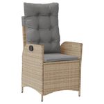 Casa si Gradina - Gradina si terasa - Mobilier exterior - Seturi mobila gradina - Set de masa pentru gradina, 9 piese, cu perne, bej, poliratan - Infinity.ro