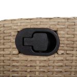 Casa si Gradina - Gradina si terasa - Mobilier exterior - Seturi mobila gradina - Set de masa pentru gradina, 9 piese, cu perne, bej, poliratan - Infinity.ro
