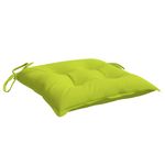 Casa si Gradina - Textile si covoare - Perne si pilote - Perne decorative - Perne de scaun, 4 buc., verde aprins, 40x40x7 cm, textil oxford - Infinity.ro