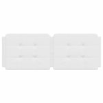 Casa si Gradina - Mobilier - Paturi si accesorii - Accesorii paturi - Tablie de pat Alb 135 cm Lemn compozit - Infinity.ro