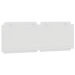 Casa si Gradina - Mobilier - Paturi si accesorii - Accesorii paturi - Tablie de pat Alb 135 cm Lemn compozit - Infinity.ro