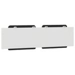 Casa si Gradina - Mobilier - Paturi si accesorii - Accesorii paturi - Tablie de pat Alb Lucios 200 cm Lemn compozit - Infinity.ro