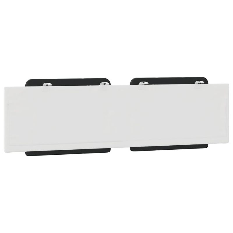 Casa si Gradina - Mobilier - Paturi si accesorii - Accesorii paturi - Tablie de pat Alb Lucios 200 cm Lemn compozit - Infinity.ro