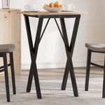 Casa si Gradina - Mobilier - Feronerie si accesorii mobila - Picioare masa de sufragerie X-Frame 40x40x73 cm Fonta - Infinity.ro