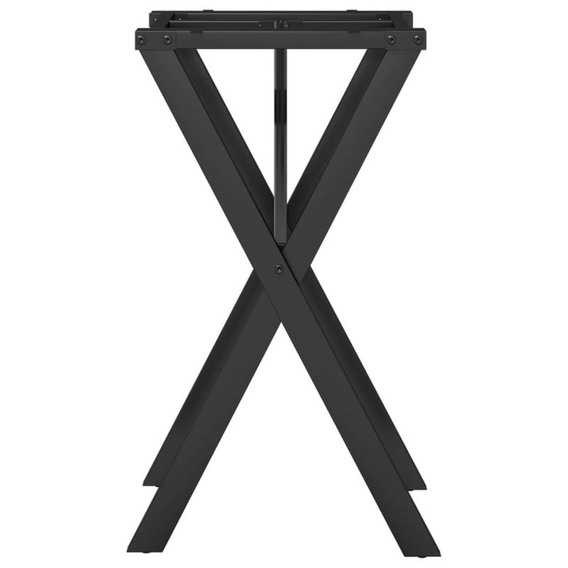 Casa si Gradina - Mobilier - Feronerie si accesorii mobila - Picioare masa de sufragerie X-Frame 40x40x73 cm Fonta - Infinity.ro