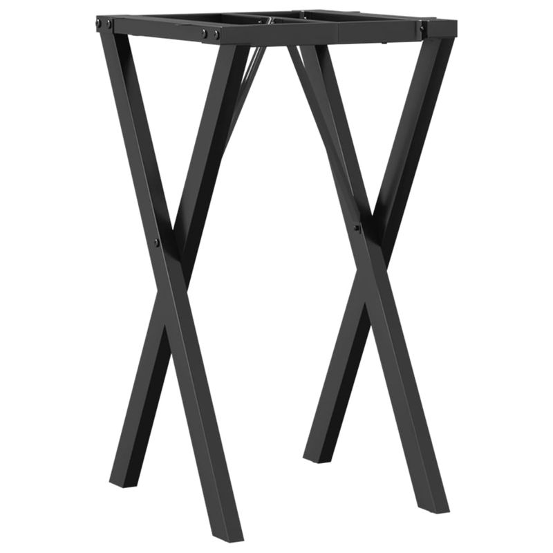 Casa si Gradina - Mobilier - Feronerie si accesorii mobila - Picioare masa de sufragerie X-Frame 40x40x73 cm Fonta - Infinity.ro