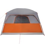 Sport si Outdoor - Camping - Corturi camping - Cort de camping pentru 10 persoane, gri/portocaliu, impermeabil - Infinity.ro