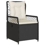 Casa si Gradina - Gradina si terasa - Mobilier exterior - Seturi mobila gradina - Set mobilier de gradina cu perne, 5 piese, negru, poliratan - Infinity.ro