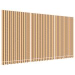 Casa si Gradina - Gradina si terasa - Umbrele si pavilioane - Pavilioane - Panza de rezerva copertina, dungi multicolore, 6x3 m, portocaliu și negru - Infinity.ro