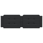 Casa si Gradina - Mobilier - Paturi si accesorii - Accesorii paturi - Tablie de pat Gri din beton 135 cm Lemn compozit - Infinity.ro