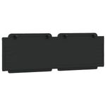 Casa si Gradina - Mobilier - Paturi si accesorii - Accesorii paturi - Tablie de pat Gri din beton 135 cm Lemn compozit - Infinity.ro