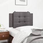 Casa si Gradina - Mobilier - Paturi si accesorii - Accesorii paturi - Tablie de pat Gri din beton 75 cm Lemn compozit - Infinity.ro