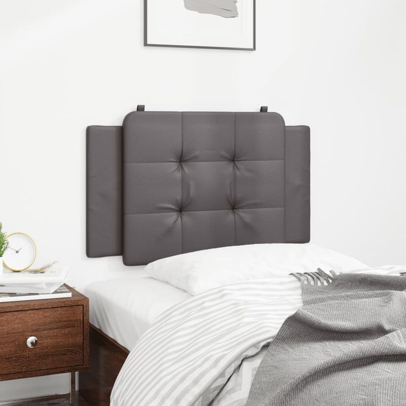 Casa si Gradina - Mobilier - Paturi si accesorii - Accesorii paturi - Tablie de pat Gri din beton 75 cm Lemn compozit - Infinity.ro