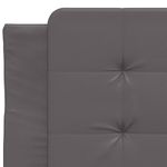 Casa si Gradina - Mobilier - Paturi si accesorii - Accesorii paturi - Tablie de pat Gri din beton 75 cm Lemn compozit - Infinity.ro