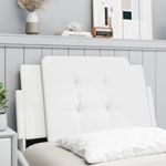Casa si Gradina - Mobilier - Paturi si accesorii - Accesorii paturi - Tablie de pat Alb 160 cm Lemn compozit - Infinity.ro
