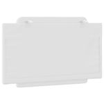 Casa si Gradina - Mobilier - Paturi si accesorii - Accesorii paturi - Tablie de pat Alb 160 cm Lemn compozit - Infinity.ro