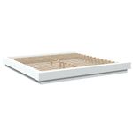 Casa si Gradina - Mobilier - Paturi si accesorii - Paturi - Cadru de pat alb 180x200 cm din lemn prelucrat - Infinity.ro