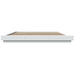 Casa si Gradina - Mobilier - Paturi si accesorii - Paturi - Cadru de pat alb 180x200 cm din lemn prelucrat - Infinity.ro