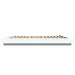 Casa si Gradina - Mobilier - Paturi si accesorii - Paturi - Cadru de pat alb 180x200 cm din lemn prelucrat - Infinity.ro