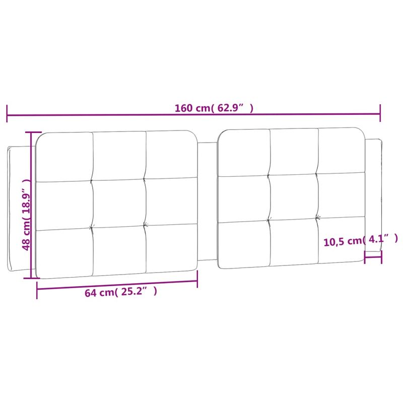 Casa si Gradina - Mobilier - Paturi si accesorii - Accesorii paturi - Tablie de pat Alb Lucios 200 cm Lemn compozit - Infinity.ro