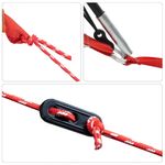 Sport si Outdoor - Camping - Corturi camping - Cort de familie cupola 11 persoane, gri/portocaliu, impermeabil - Infinity.ro