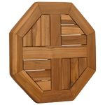 Casa si Gradina - Mobilier - Feronerie si accesorii mobila - Blat de masa, 40x40x2,5 cm, octogonal, lemn masiv de tec - Infinity.ro