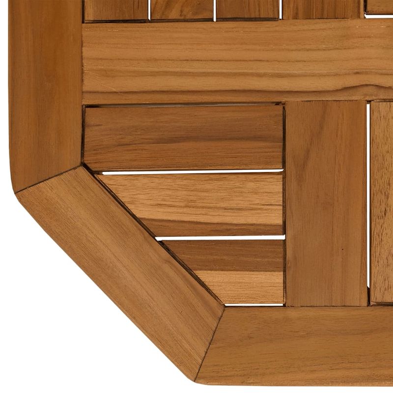 Casa si Gradina - Mobilier - Feronerie si accesorii mobila - Blat de masa, 40x40x2,5 cm, octogonal, lemn masiv de tec - Infinity.ro