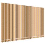 Casa si Gradina - Gradina si terasa - Umbrele si pavilioane - Pavilioane - Panza de rezerva copertina, dungi multicolore, 5x3 m, portocaliu și negru - Infinity.ro