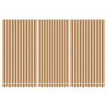 Casa si Gradina - Gradina si terasa - Umbrele si pavilioane - Pavilioane - Panza de rezerva copertina, dungi multicolore, 5x3 m, portocaliu și negru - Infinity.ro