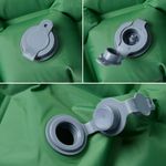 Sport si Outdoor - Camping - Saltele si accesorii pentru somn - Saltele camping - Saltea de camping gonflabila, verde, 190x58x6 cm - Infinity.ro