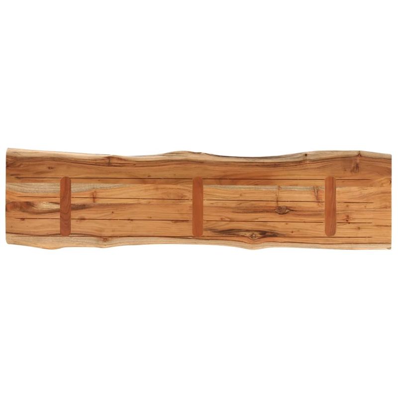Casa si Gradina - Mobilier - Feronerie si accesorii mobila - Blat masa 180x40x2,5 cm dreptunghiular lemn acacia margine vie - Infinity.ro