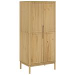 Casa si Gradina - Mobilier - Dulapuri si sifoniere - Sifoniere - Sifonier "FLORO", maro ceruit, 77x53x171 cm, lemn masiv pin - Infinity.ro