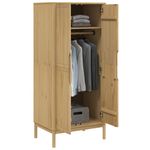 Casa si Gradina - Mobilier - Dulapuri si sifoniere - Sifoniere - Sifonier "FLORO", maro ceruit, 77x53x171 cm, lemn masiv pin - Infinity.ro