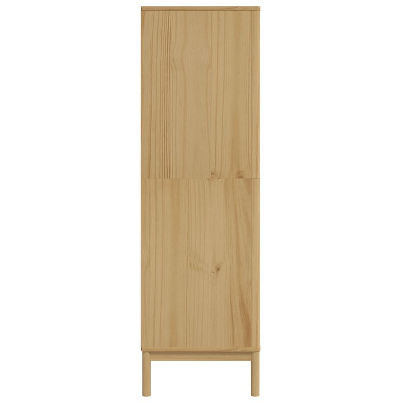 Casa si Gradina - Mobilier - Dulapuri si sifoniere - Sifoniere - Sifonier "FLORO", maro ceruit, 77x53x171 cm, lemn masiv pin - Infinity.ro