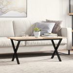 Casa si Gradina - Mobilier - Feronerie si accesorii mobila - Picioare Masuta de cafea X-Frame 90x30x43 cm Fonta - Infinity.ro