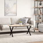 Casa si Gradina - Mobilier - Feronerie si accesorii mobila - Picioare Masuta de cafea X-Frame 90x30x43 cm Fonta - Infinity.ro