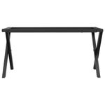 Casa si Gradina - Mobilier - Feronerie si accesorii mobila - Picioare Masuta de cafea X-Frame 90x30x43 cm Fonta - Infinity.ro