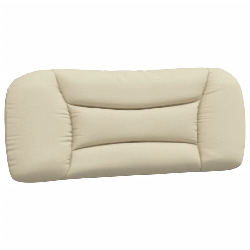 Casa si Gradina - Mobilier - Paturi si accesorii - Paturi - Pat cu saltea, crem, 100x200 cm, textil - Infinity.ro