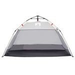Sport si Outdoor - Camping - Corturi camping - Cort camping 4 persoane gri impermeabil setare rapida - Infinity.ro